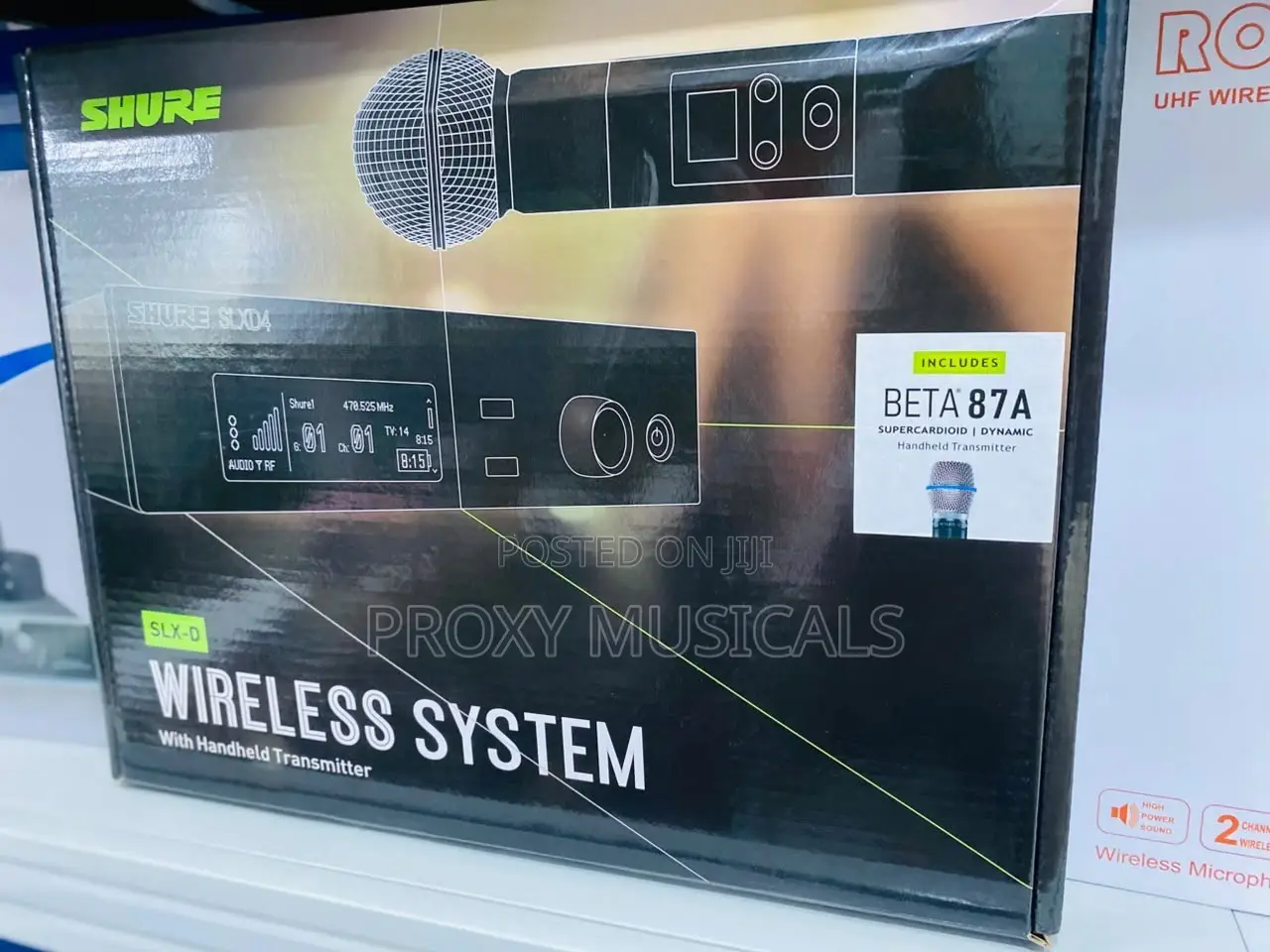 Original Shure SLX-D Single Digital Wireless Microphone System