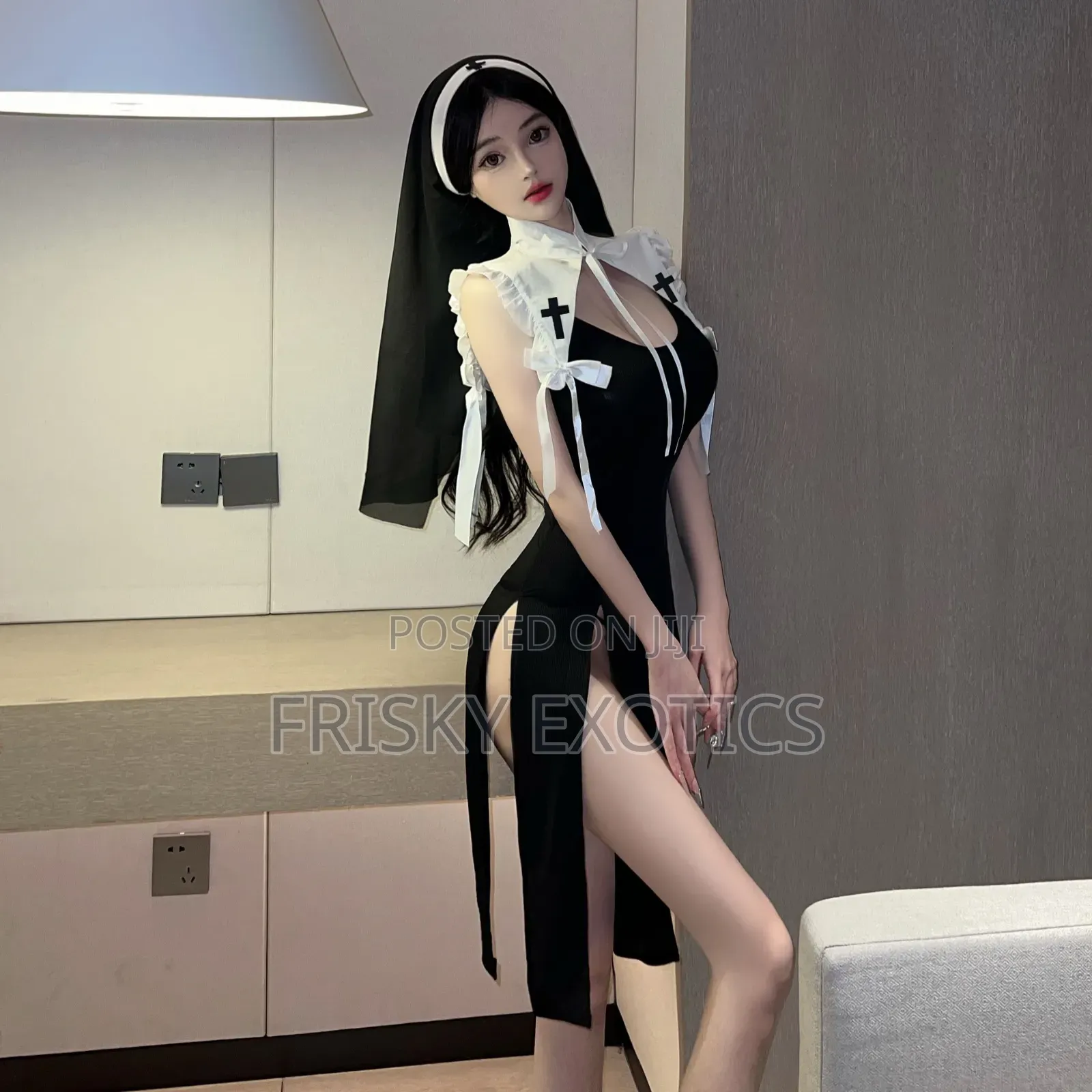 Nun Halloween Costume Set