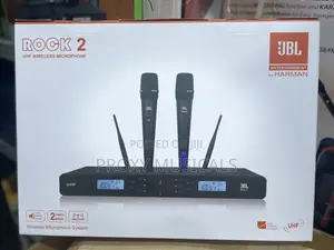 JBL Rock 2 Uhf Dual Wireless Microphone System