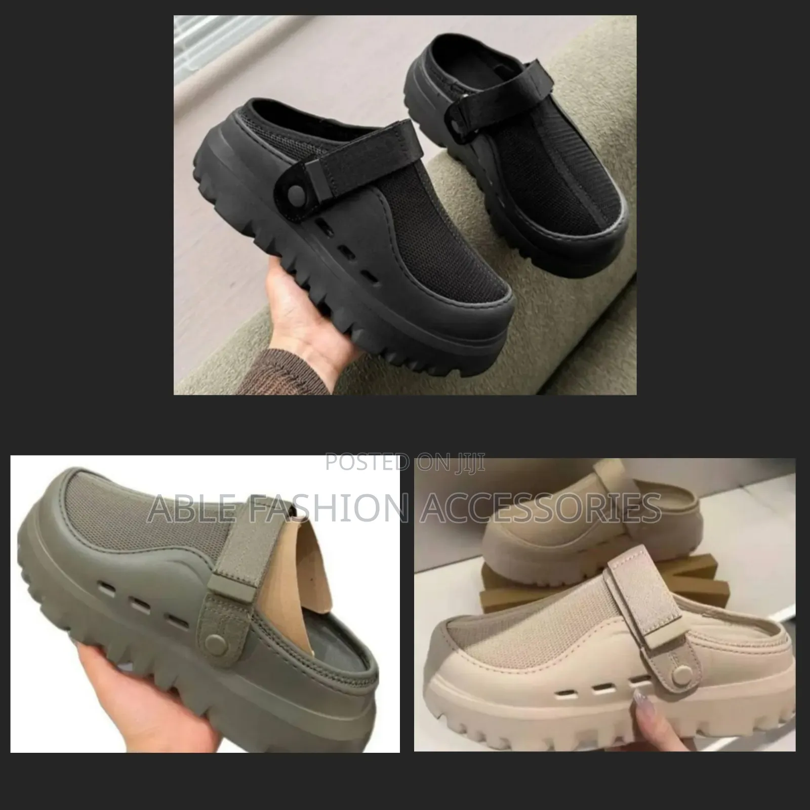 Chunky Sole Clogs/Crocs