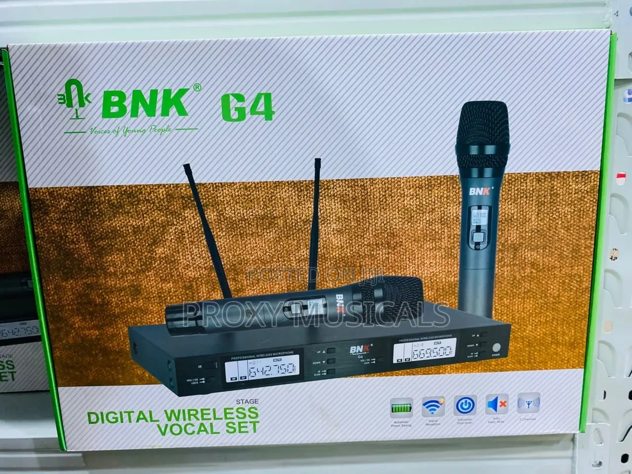 BNK G4 Digital Wireless Vocal Microphone System
