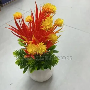 Beautiful Tabletop Artificial Potted Flower for Home & Office