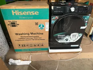 Front Load Wash and Spin 10.5kg Hisense Washing Machine H