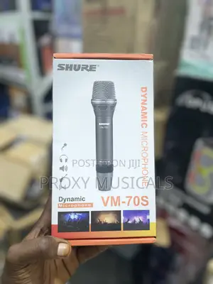 Shure Vm-70s Dynamic Vocal Microphone With on/Off Switch