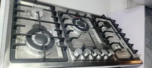 Candy 5Burner Built in All Gas Cooker Stainless