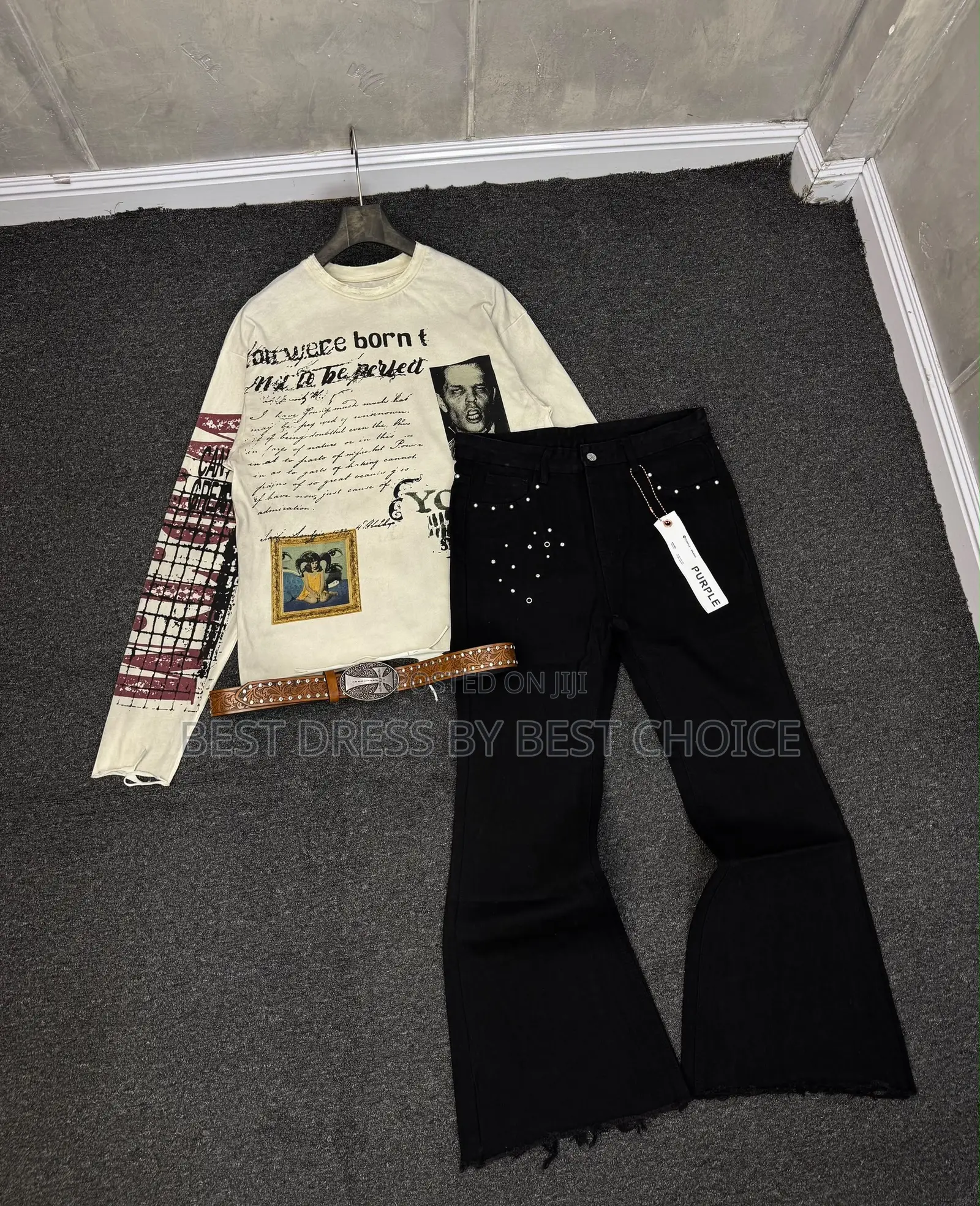 Premium Luxury Long Sleeve and Jeans Combo