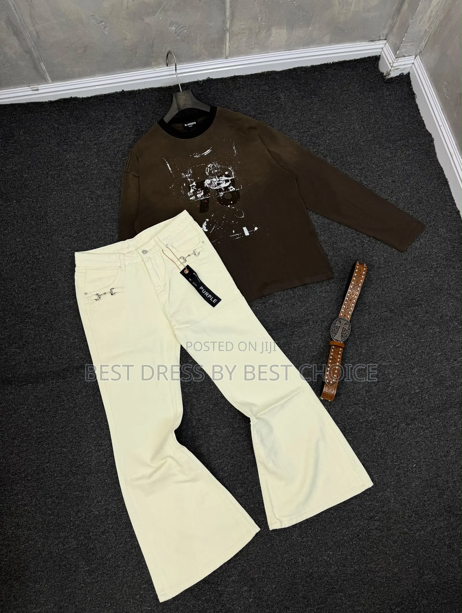 Premium Luxury Long Sleeve and Jeans Combo