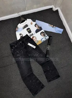 Premium Luxury Long Sleeve and Jeans Combo