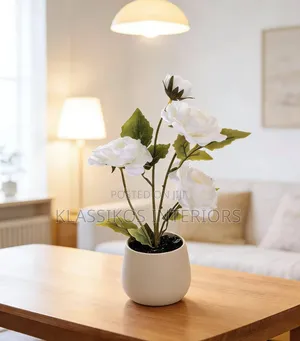 Elegant Artificial Indoor Plants With Pot