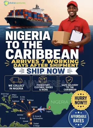 Nigeria to the Caribbean Shipping | Fast & Affordable Cargo Delivery