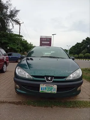 Peugeot 206 CC 2004 Green