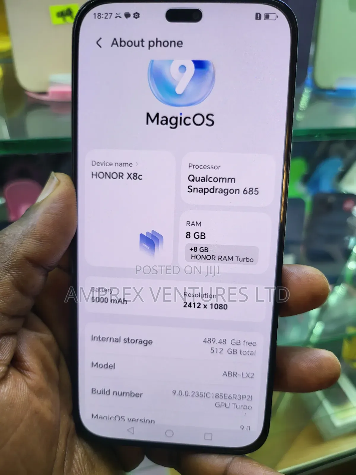 Honor X8c 512 GB Gray
