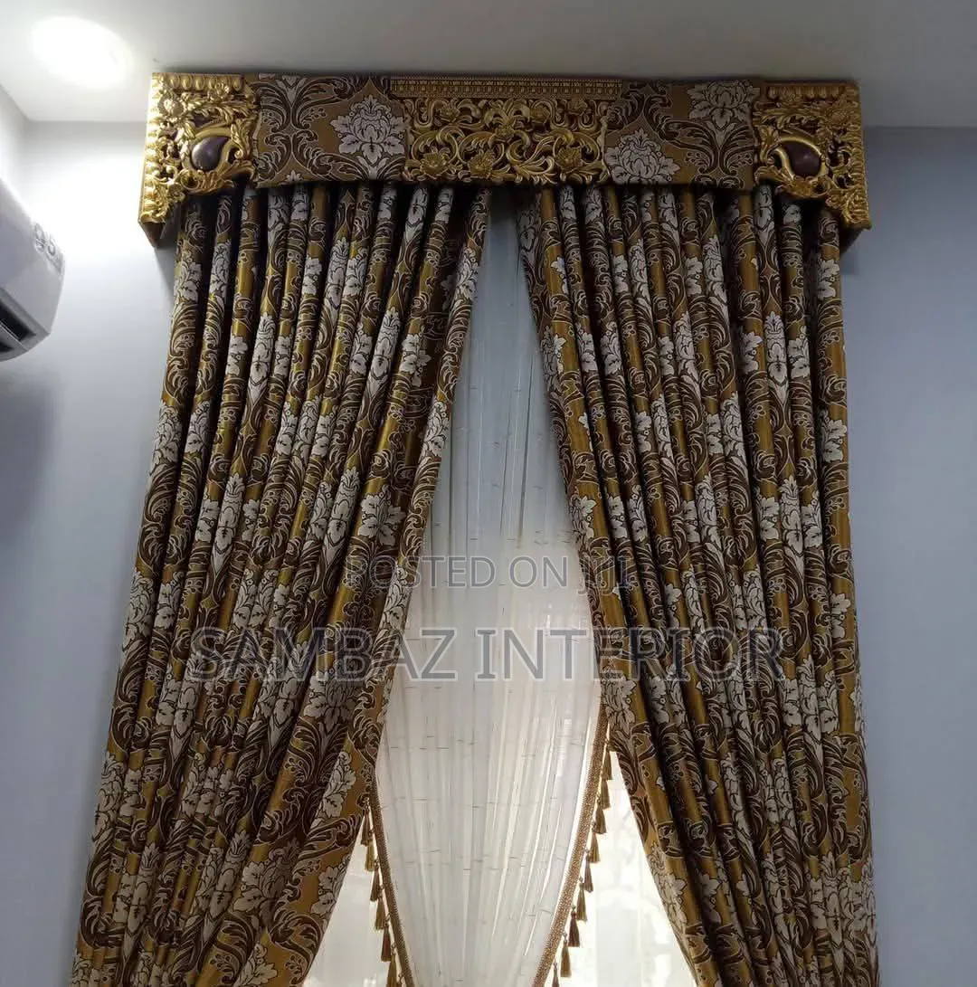 Curtains and Window Blind
