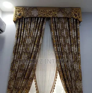 Curtains and Window Blind