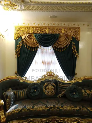 Curtains and Window Blind