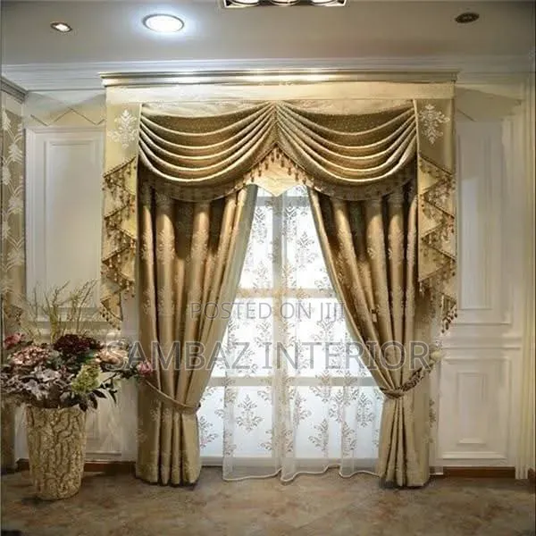 Curtains and Window Blind