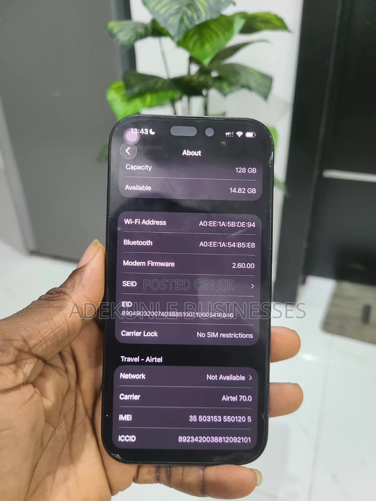 Apple iPhone 16 Pro 128 GB Gray
