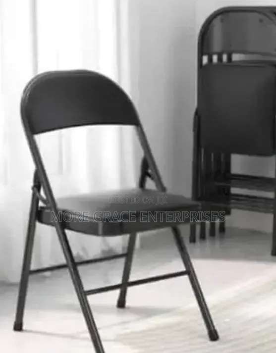 Foldable Leather Chair for Church and Hallway