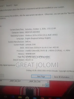Laptop Dell Latitude 3340 4GB Intel Celeron HDD 500GB