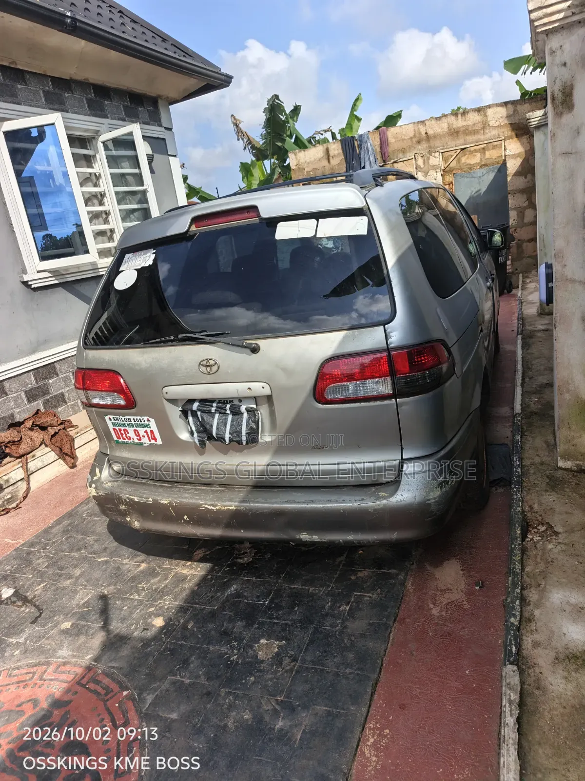 Toyota Sienna 2003 Silver