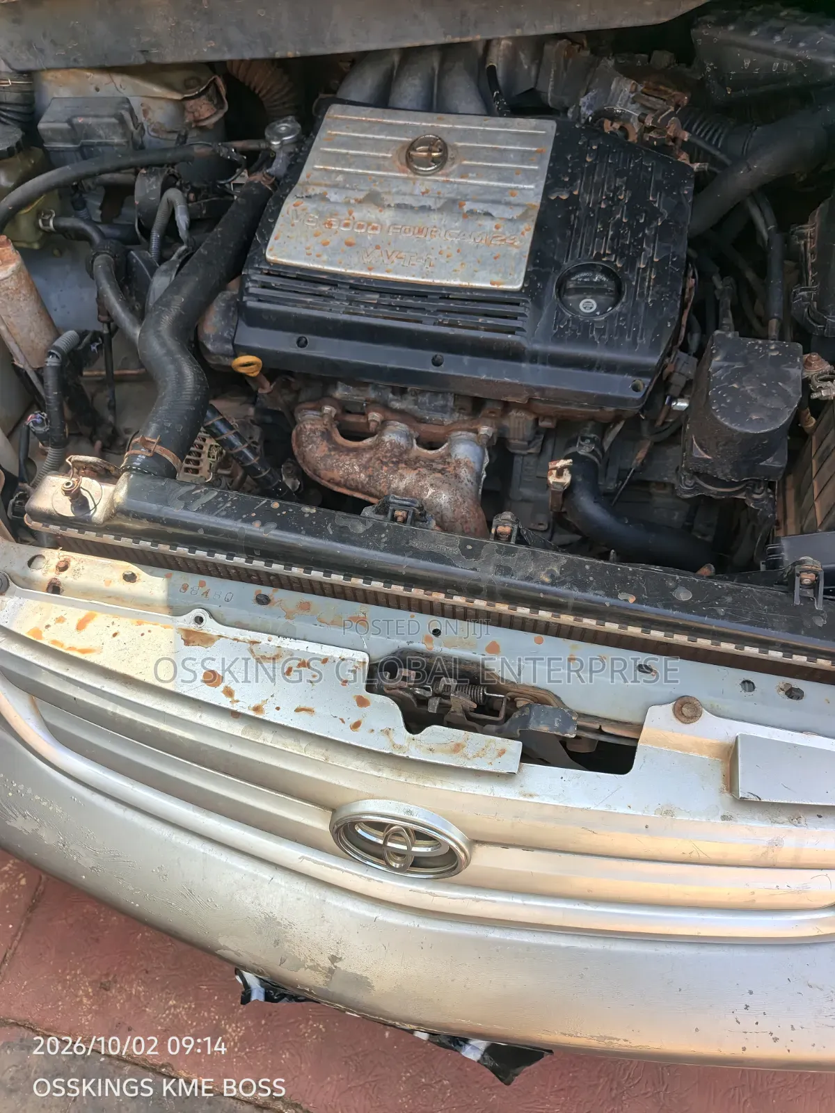 Toyota Sienna 2003 Silver