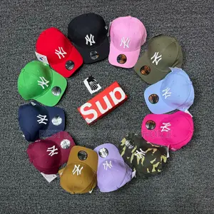 Super Quality New York Pre Curved Caps Now Available in Colors
