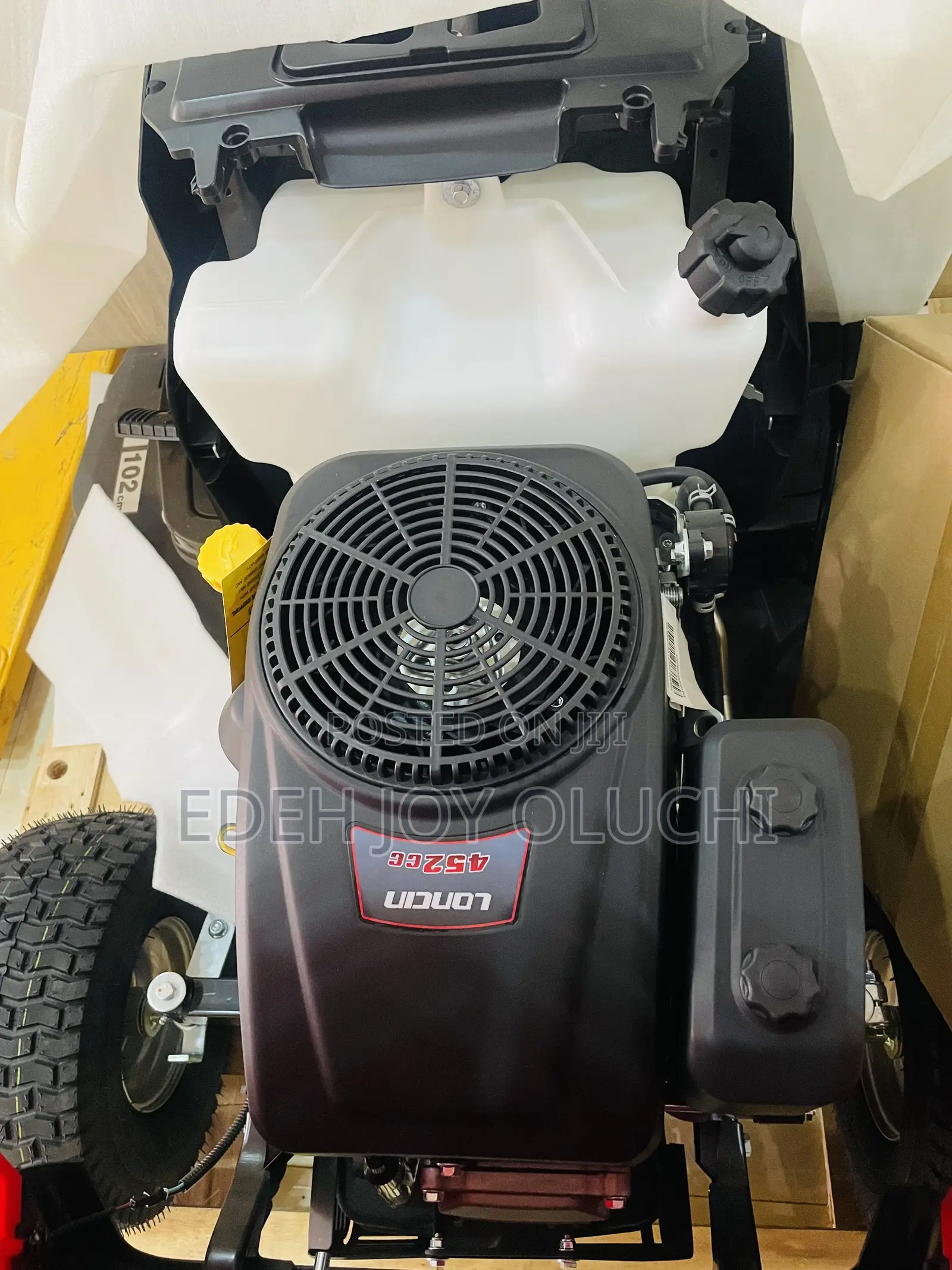 Driving Lawn Mower