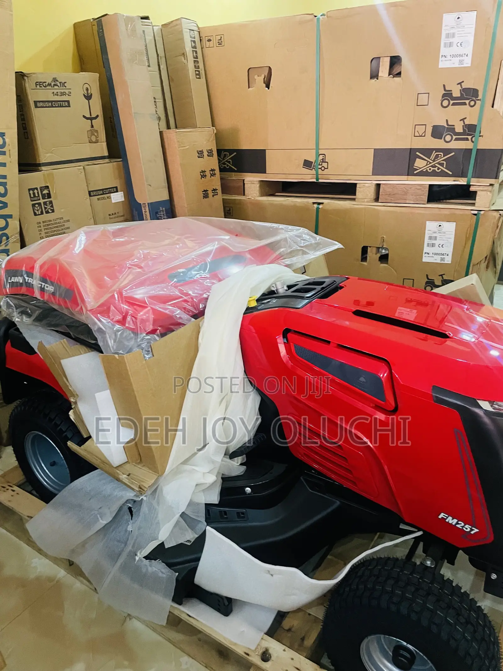 Driving Lawn Mower