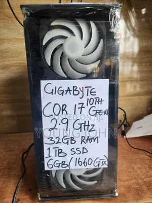 Desktop Computer Gigabyte 32GB Intel Core i7 SSD 1T