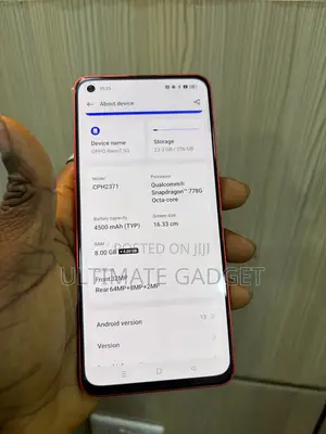 Oppo Reno7 5G 256 GB Red