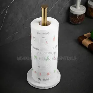 Luxury Gold Marble Base Kitchen Paper Holder