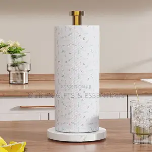 Luxury Gold Marble Base Kitchen Paper Holder