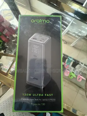 130W ULTRA FAST 27600mAh Power Bank for Laptops & Phones