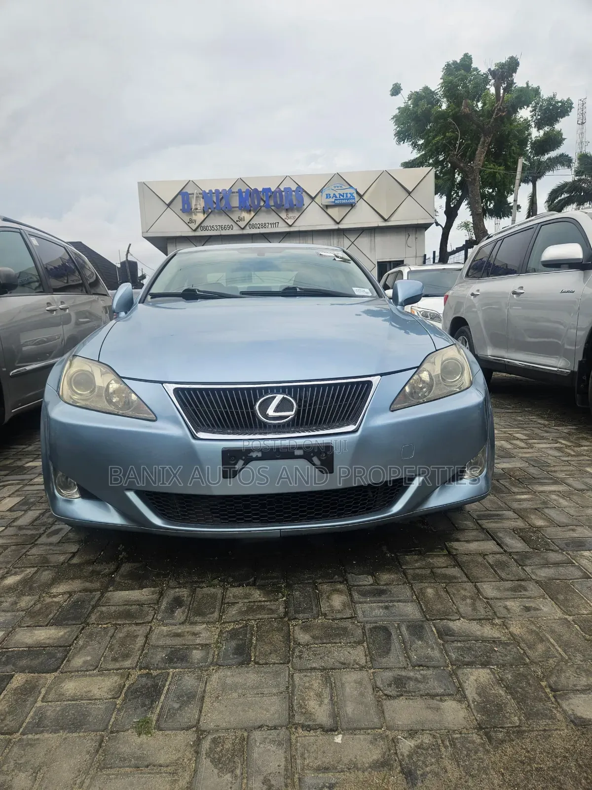 Lexus IS 2008 Blue