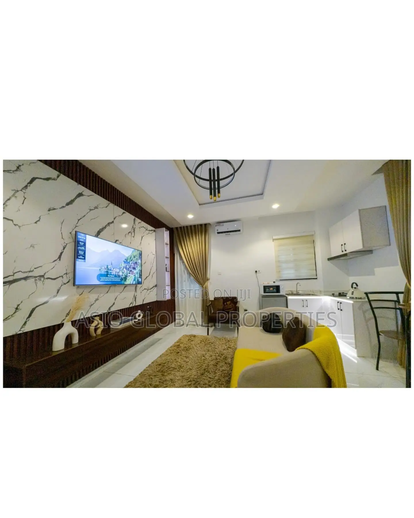 Smart 1-Bed Apartment in Surulere