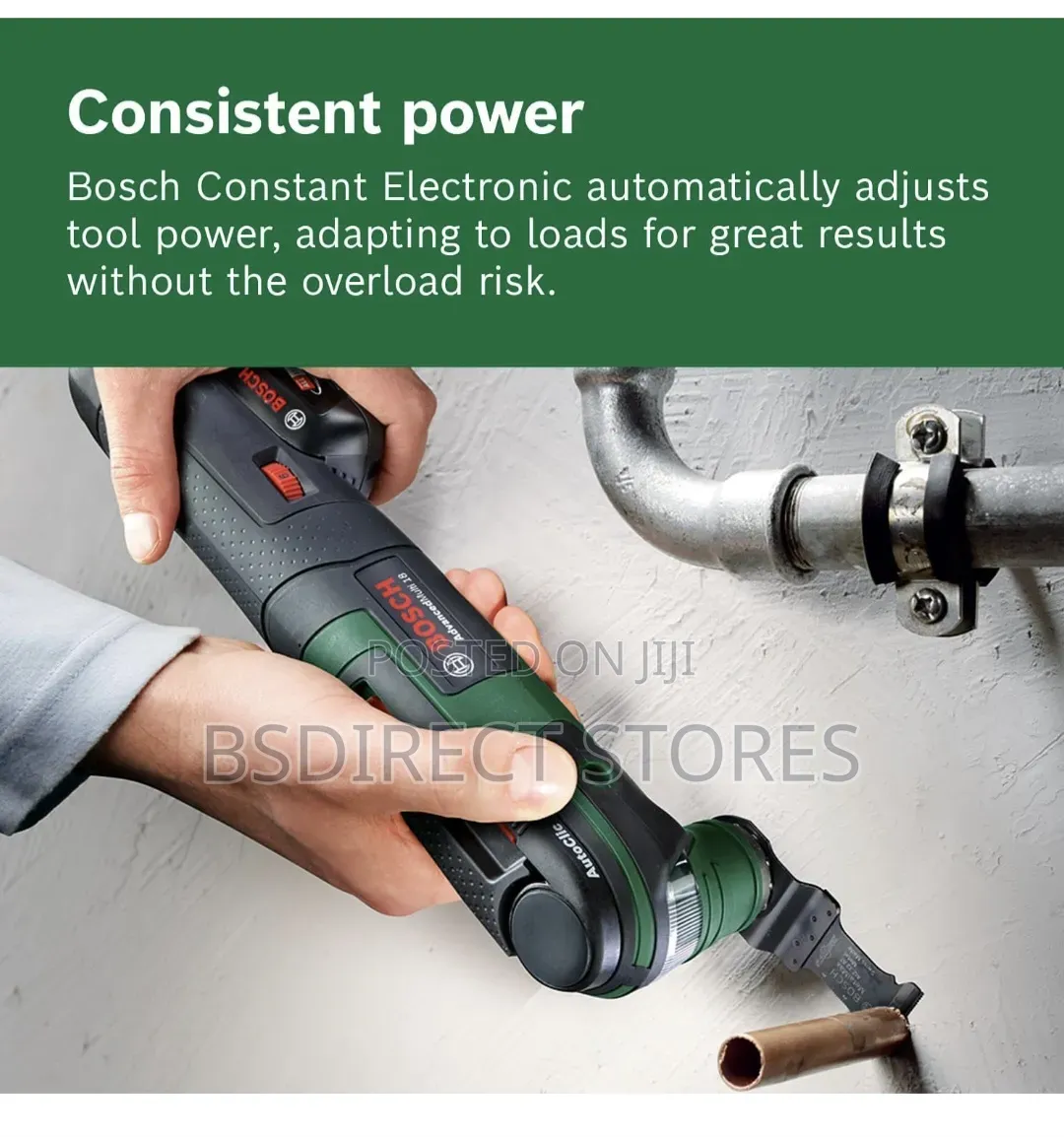 Bosch UNIVERSALMULTI 12v Cordless Starlock Oscillating Tool