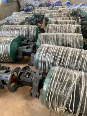 Industrial Conveyor Drum Pulley With Shaft
