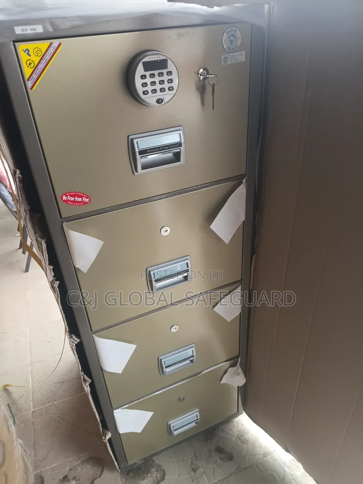 Four Drawer Fireproof Safeguard