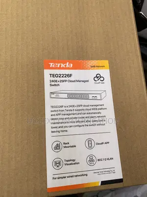 TENDA 24GE+2SFP Cloud Managed Switch