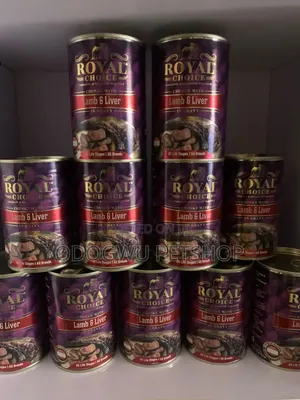 Booster, Optimax, Royal Choice & Balance Can Food