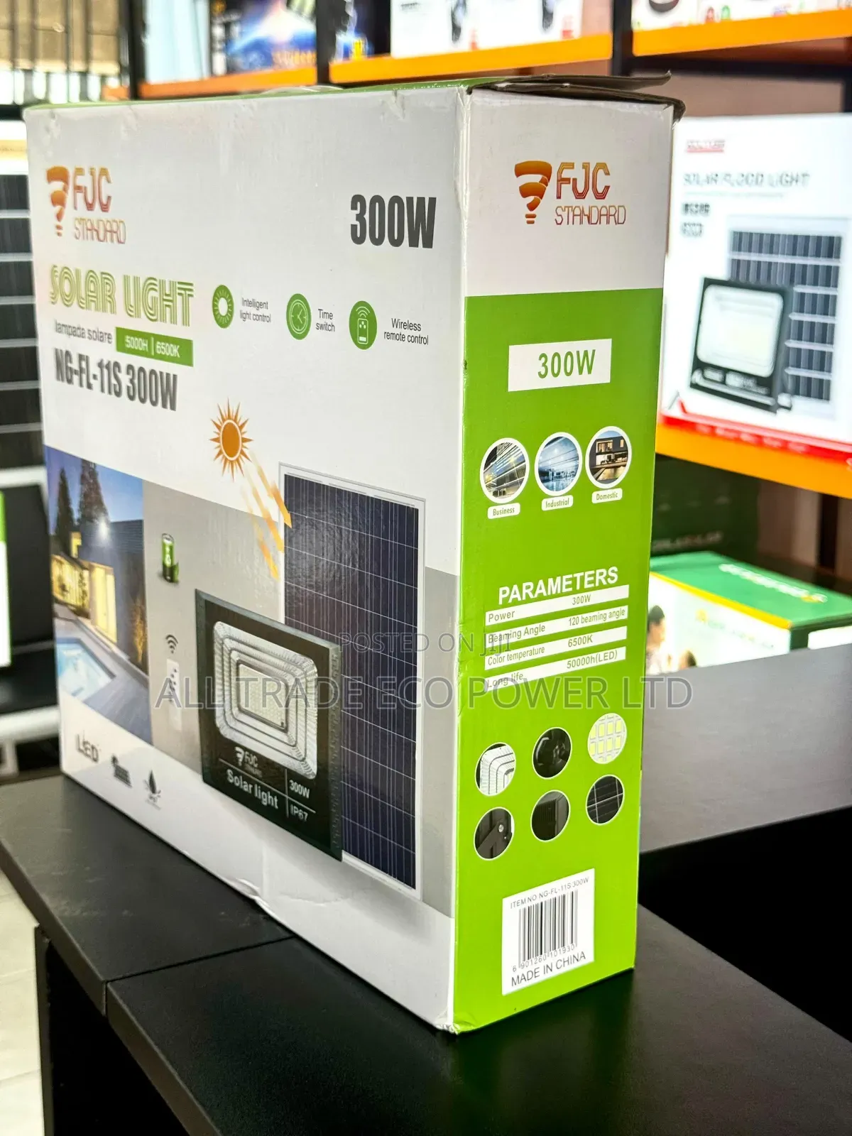 FJC 300w Solar Floodlight