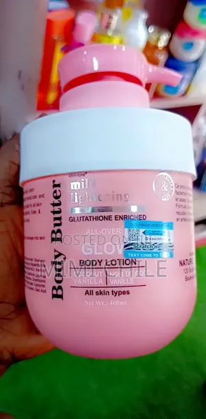 Body Butter Mild Lightening Glutathione Enriched Glow Body Lotion