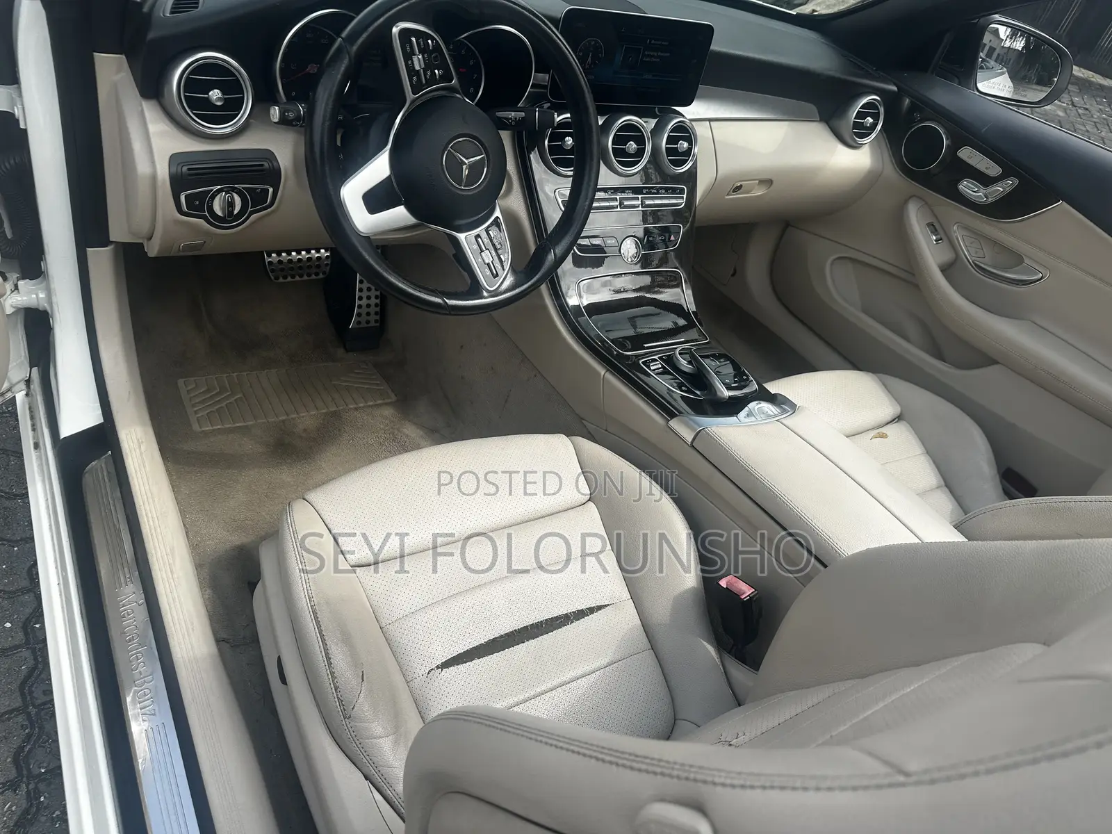 Mercedes-Benz C300 2019 White