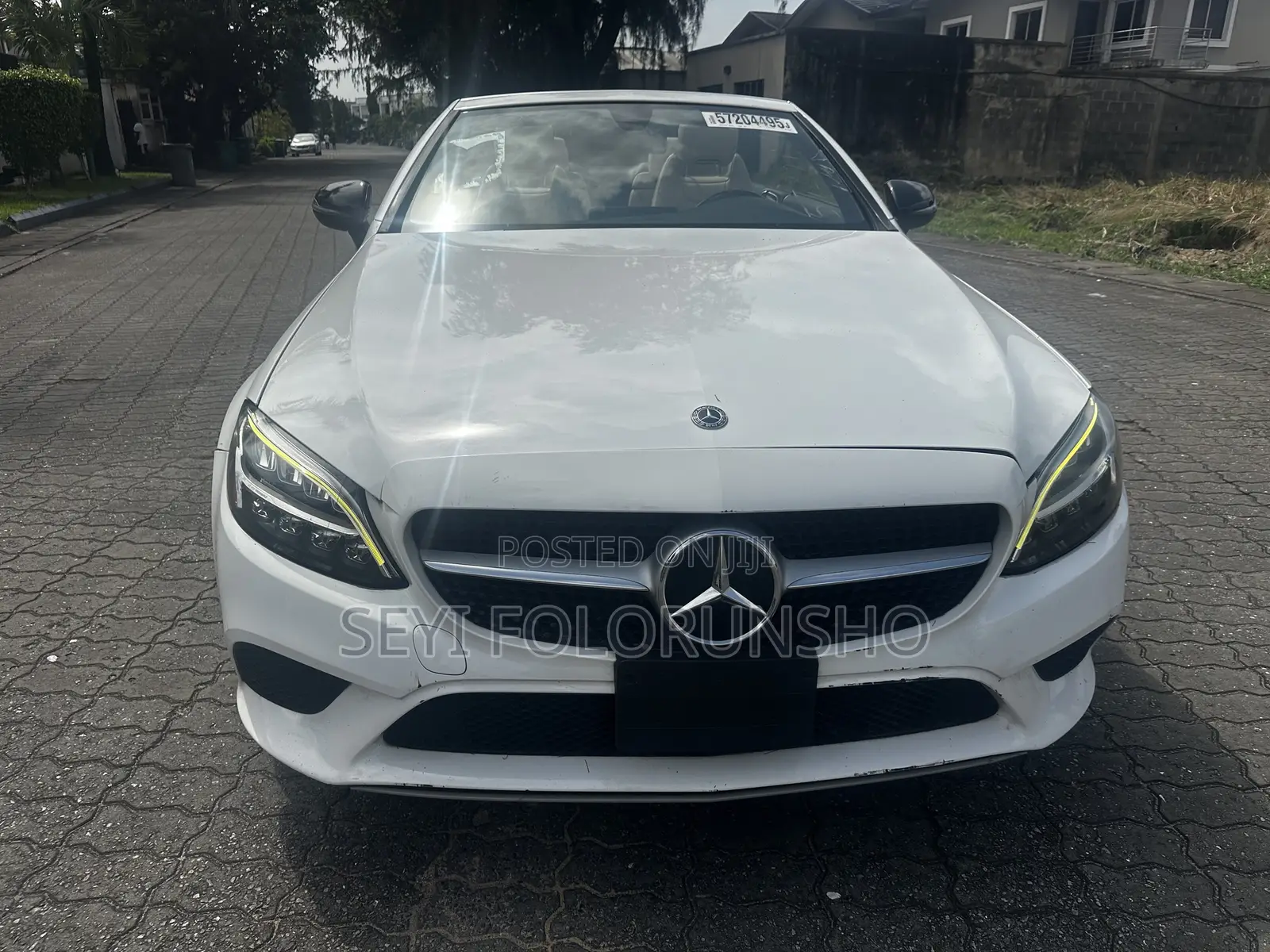 Mercedes-Benz C300 2019 White