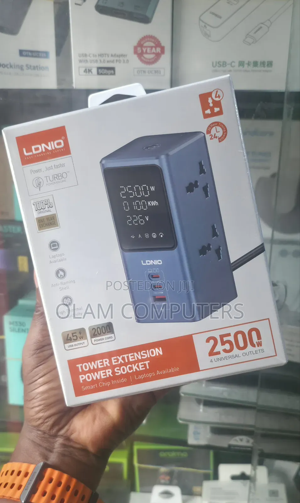 LDNIO Tower Extension Power Socket SC2