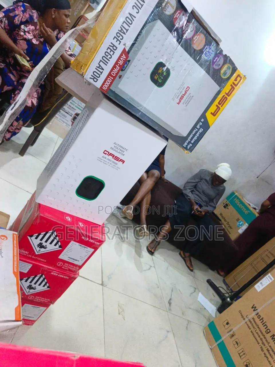 Qasa 10kVA Stabilizer for TVs, Computers & Home Appliances