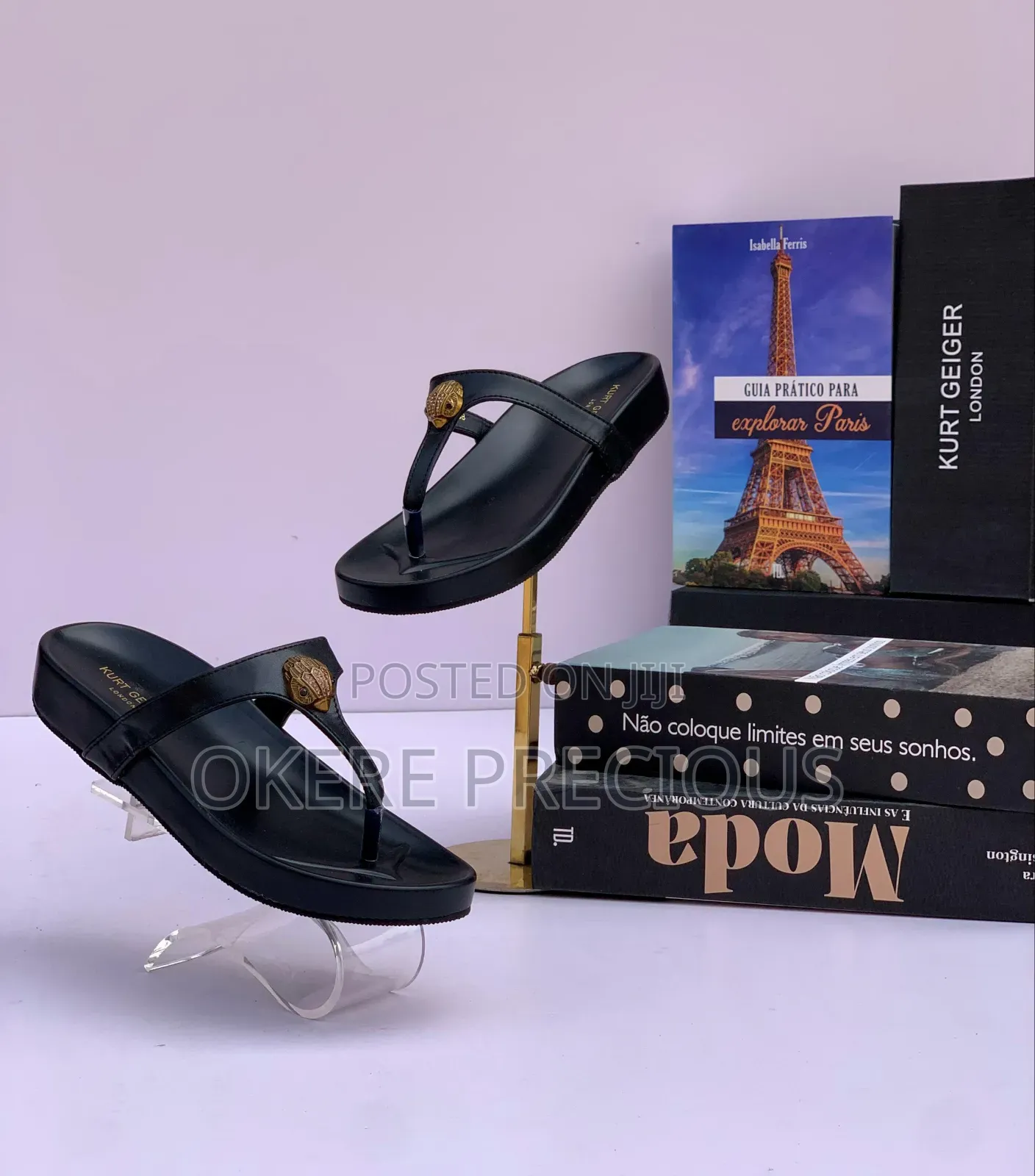 Ladies Fashion Flat Slippers