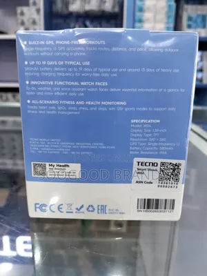 Tecno Smart Watch 4