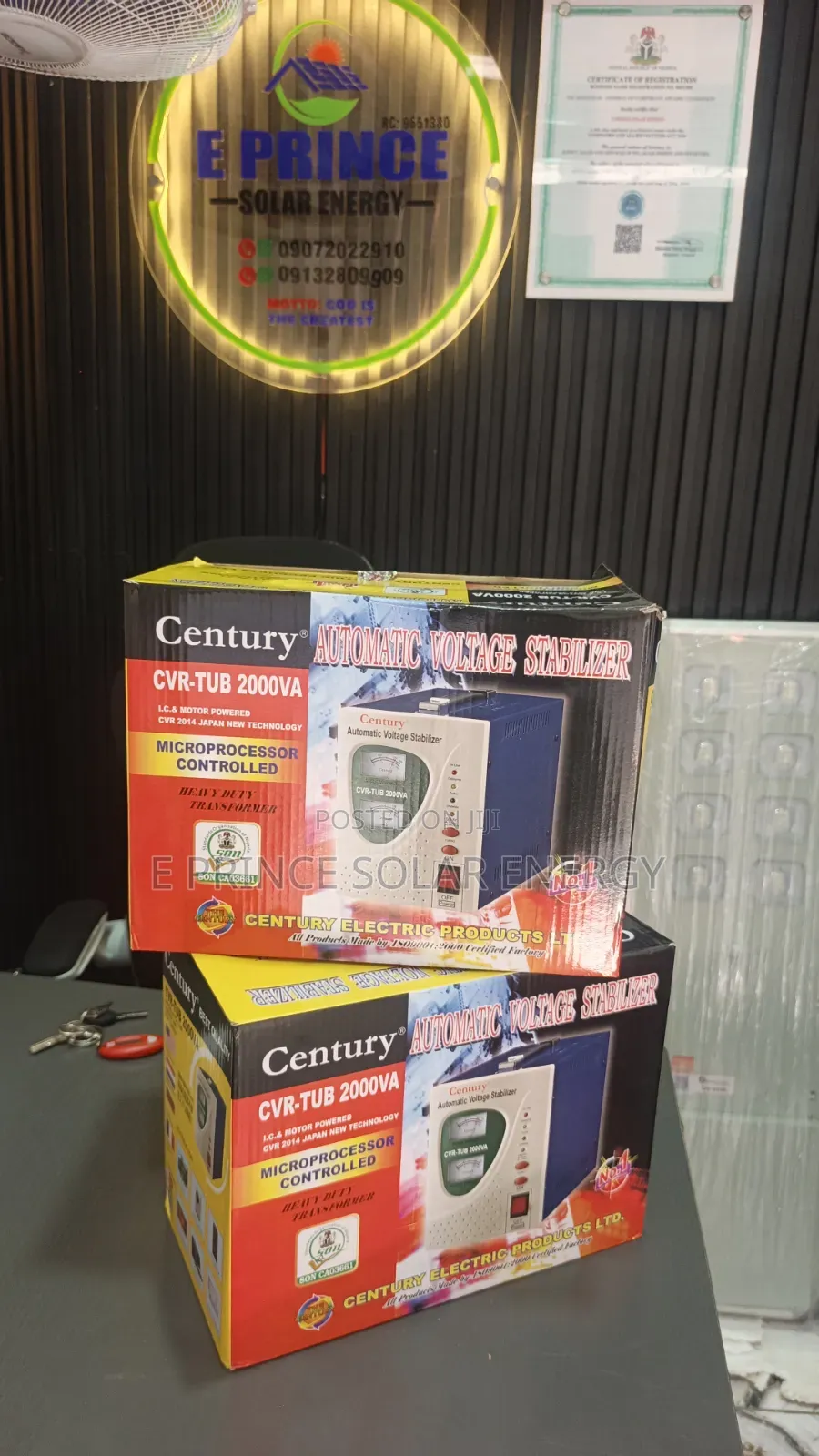 2000AV Automatic Voltage Stabilizer
