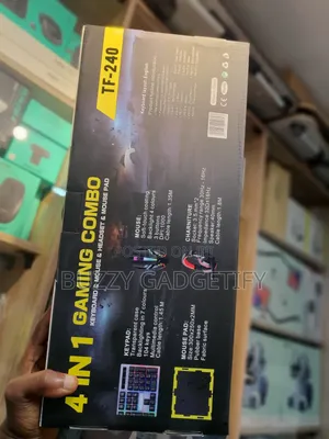 Gaming Combo 4in1 Keyboard & Mouse & Headset & Mouse Pad